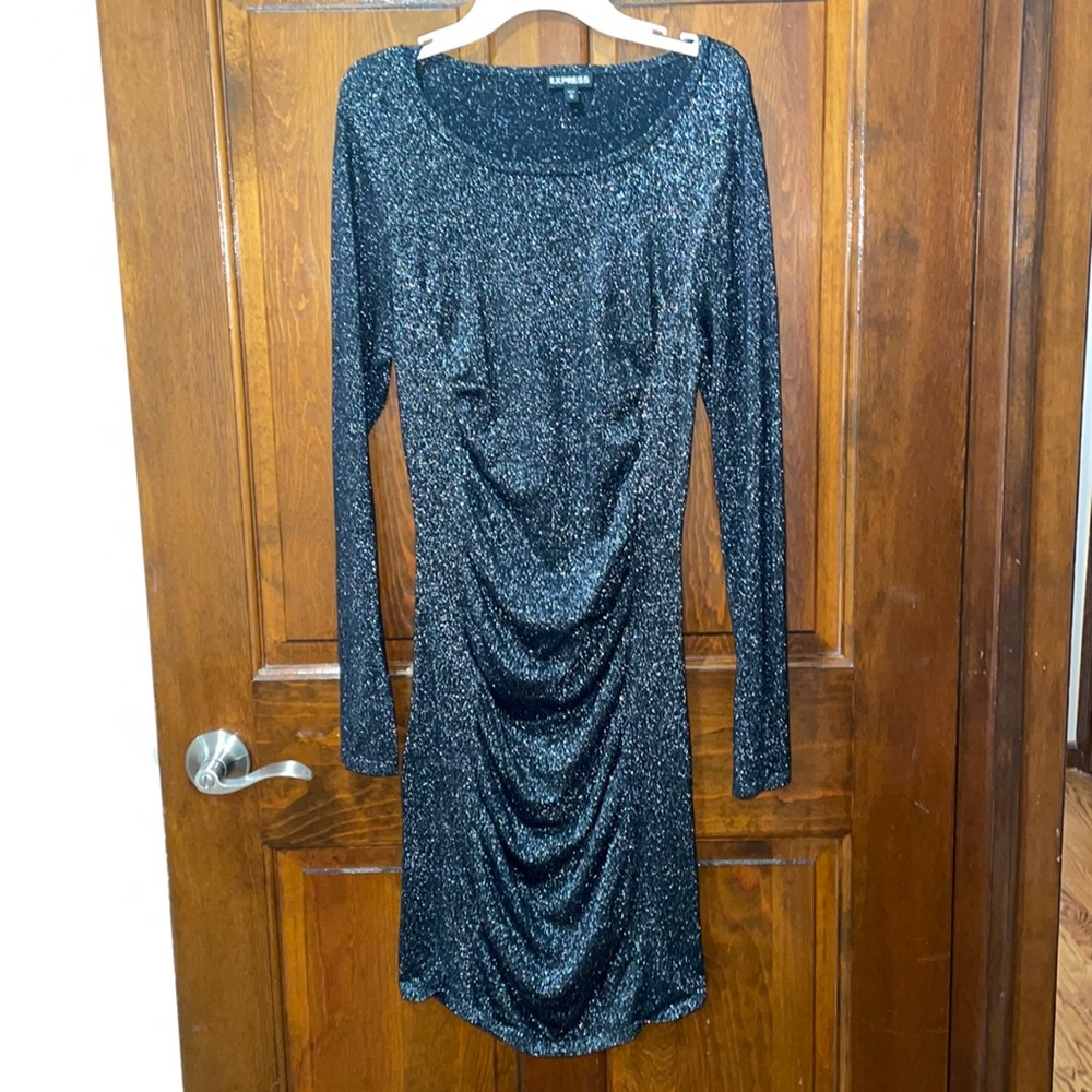 Sparkle gray dress